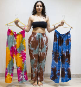 ชุดเดรสกางเกงรีสอร์ทย้อมผ้าเรยอนสำหรับผู้หญิงเก๋ไก๋และสะดวกสบายมีกระเป๋าสำหรับผู้หญิงอเนกประสงค์ระบายอากาศและเหมาะสำหรับฤดูร้อน - Product Image 4