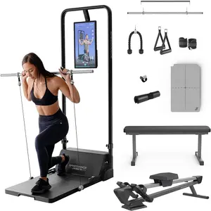 Yüksek kalite ağır Speediancs akıllı ev spor akıllı Fitness eğitmeni ekipmanları toplam vücut direnci eğitim makinesi