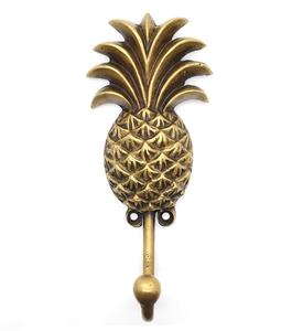 <b>Cast</b> <b>Iron</b> Pineapple Design Metal Wall <b>Hook</b> White Powder <b>Coat</b> Finishing Fruit Design <b>Hook</b> Wall Factory Price - Product Image 6