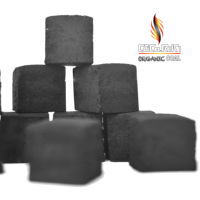 Charbon de coco 100% biologique multi-tailles, noir et rouge, classe B, le meilleur de l'Indonésie, briquettes de charbon pour chicha, sans odeur ni goût, longue durée