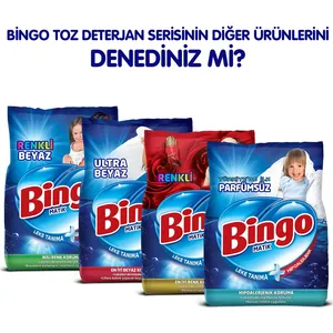 Bingo-detergente en polvo para lavado de ropa, detergente en polvo antienvejecimiento con reconocimiento de manchas, suministros de limpieza de Turquía, venta al por mayor, 9kg - Product Image 6
