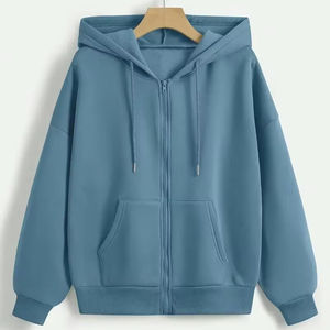 Sudadera con capucha de lana de Invierno para mujer de calidad premium, suéter de nuevo estilo, sudaderas con cuello con capucha, estampado en blanco para adultos - Product Image 1
