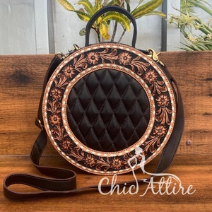 Bolso cruzado de cuero con diseño personalizado a la moda 2025 para mujer, patrón de entramado de diamantes, forro de nailon, cierre de cremallera, monedero - Product Image 1