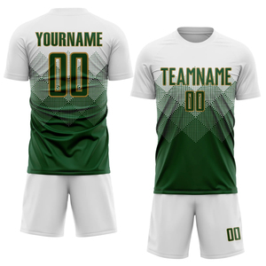 Maillots de football et ensembles d'uniformes de soccer personnalisés par sublimation, 100 % polyester, couleurs et logo personnalisés, respirants, anti-UV - Product Image 2
