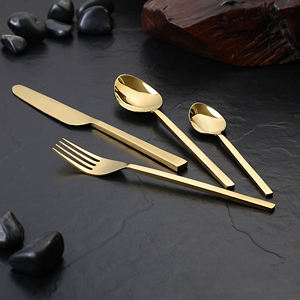 Ensemble de couverts en acier inoxydable finition mate motif Darwin-Vaisselle d'événement de qualité supérieure pour la fête pour les banquets de restauration d'hôtel - Product Image 5