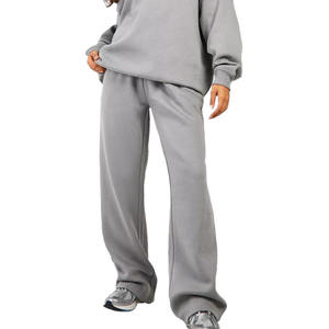 ชุดวอร์มสำหรับผู้หญิงชุดวอร์ม2ชิ้นเสื้อฮู้ดกีฬาขนาดใหญ่ - Product Image 2