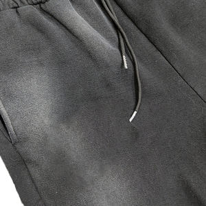 Top qualité tendance sur les tailles sweat à capuche avec pantalon évasé hommes 100% coton Hip Hop Street Style respirant - Product Image 5