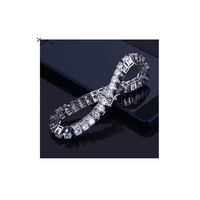Venta Directa de Fábrica al por Mayor de Pulseras de Diamantes con Cuentas de Oro Amarillo Natural Certificado de Lujo para Compromiso, India