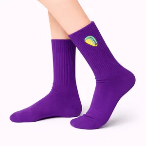 Chaussettes de sport à usage quotidien avec motif brodé Taco - Product Image 2