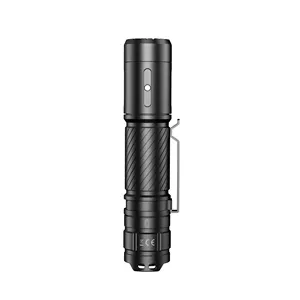 1200 High Lumens 6 Modes Rechargeable Tactical Super Bright LED Flashlight Pocket Flash Light