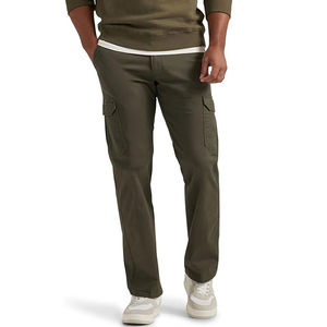 2025 hommes à la mode décontracté Cargo pantalon poches latérales mi-taille taille élastique pantalon en gros brodé Technics hommes pantalons - Product Image 1