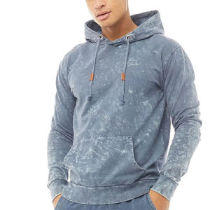 Men Washed Tracksuit Heavyweight Cotton Acid Wash <b>Hoodie</b> And Joggers Set Premium Streetwear Vintage Style Custom Logo Wholesale - Product Image 4