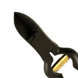 Pinza para cutículas de alto rendimiento de alta calidad, cuchillas duraderas de acero inoxidable, apertura de mandíbula ancha de Color negro para dedo - Product Image 2