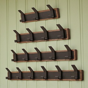 Ensemble de cintres en bois de qualité supérieure pour organiser soigneusement les chemises, les costumes et les vestes, cintres en bois massif pour la salle de bain, cintre mural - Product Image 4