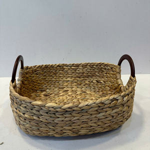 OVAL MULTIFUNCTION WATER <b>HYACINTH</b> <b>BASKET</b> - Product Image 4