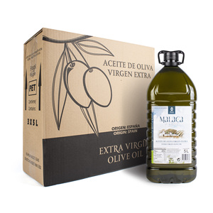 Paquete de 3 Unidades de Aceite de Oliva Virgen Extra Malaca Vetus Coupage Hojiblanca Picual de España para Cocinar y Aderezar 5L - Product Image 2