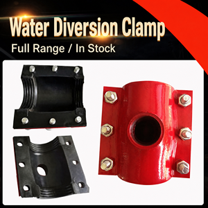 Steel <b>Water</b> Diversion <b>Clamp</b> Threaded <b>Pipe</b> Repair Tee Fitting 50 x 25mm Pipeline Connector for <b>Water</b> Supply - Product Image 2