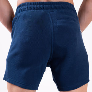 Pantalones cortos de gimnasio clásicos para hombre de alta calidad con múltiples bolsillos, cintura elástica cómoda, patrón sólido para hombres - Product Image 5
