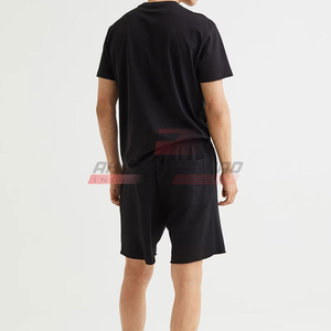 Ensemble personnalisé deux pièces t-shirt et short pour homme – Collection Hiver Décontractée Haute Qualité OEM Dernière Tendance 2025 - Product Image 3