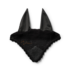 Elégant bonnet à mouches au crochet respirant lavable léger couvre-oreille de cheval Pakistan fait parfait pour les événements d'équitation bonnet d'oreille - Product Image 4