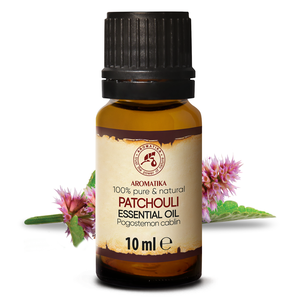 Huile essentielle de patchouli 100% pure et naturelle 10ml Aromatica Pogostemon Cablin Huile aromatique - Product Image 2