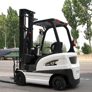 Nueva Llegada: Montacargas Eléctrico FANYU CPD-1.5 de 1.5 Toneladas con Cabina, 4WD, Batería de Plomo-Ácido, Mástil de Dos Etapas, Neumáticos de Espuma/Neumáticos, para Palés - Product Image 3