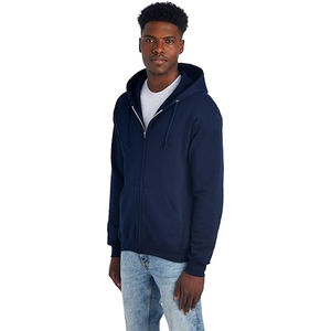 Sudadera con Capucha y Cremallera, Diseño Aerodinámico, Tejido Transpirable, Tacto Suave, Corte Regular, para Invierno y Actividades al Aire Libre, 100% Algodón - Product Image 2