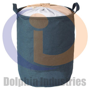 Sacs à linge en toile de coton Sacs à linge de créateur Sacs à linge personnalisés avec service OEM avec logo privé imprimé - Product Image 1