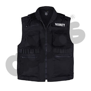 เสื้อกั๊กสะท้อนแสงสำหรับผู้ชาย ผลิตจากโพลีเอสเตอร์ 100% เสื้อกั๊กทำงานแบบมองเห็นได้ชัดเจน พร้อมคุณสมบัติความปลอดภัยสำหรับการทำงานและเสื้อกั๊กสำหรับงานรักษาความปลอดภัย - Product Image 2