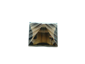 PDM Gems – Quartz fumé 100 % naturel, taille concave carrée, pierres précieuses calibrées en vrac, prix de gros, OEM - Product Image 2