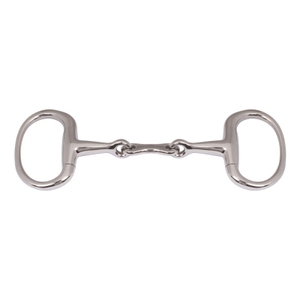 BRAND ZONE Productos para caballos de acero inoxidable Bristol Eggbutt Bit Flat Concave Link Fabricado por mayorista - Product Image 2