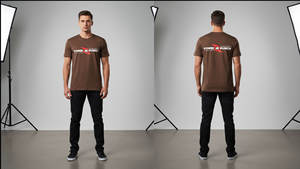 CAMISETAS POWER PUNCH PRIME CREW-Camisas informales de manga corta transpirables y de secado rápido 100% algodón para hombre - Product Image 4