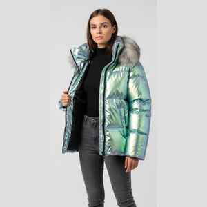Chaqueta Térmica de Invierno para Mujer, Ligera, Transpirable, con Forro de Lana, Resistente al Viento y al Agua, Fabricación al por Mayor - Product Image 2