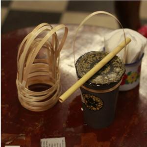 Multi Size 12oz 16oz 22oz Porte-gobelet en bambou du Vietnam Porte-gobelet durable Qualité supérieure Résistant au verre du Vietnam Manche en bambou - Product Image 6