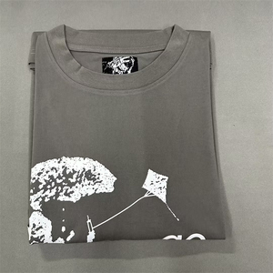 100% Cotton Streetwear Oversized Drop Shoulder T <b>Shirt</b> Custom Logo Printing Heavyweight Short Sleeve T <b>Shirt</b> for <b>Men</b> - Product Image 3