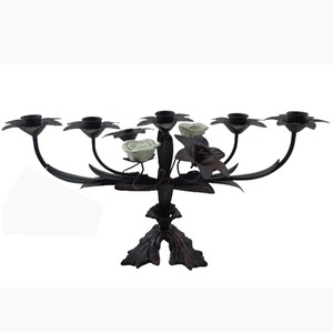 Vintage Iron <b>Candle</b> Holder Nickel Antique Christmas <b>Candle</b> Stand Affordable <b>Candle</b> Pillar <b>Bulk</b> Handcrafted - Product Image 5