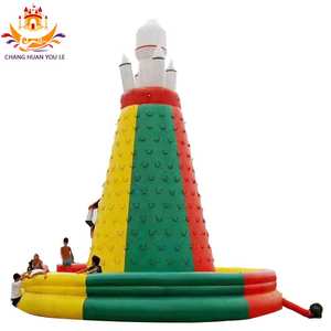 Trambolin Parkı İç Mekan Ticari Kullanımı İçin Ucuz Şişme Tırmanma Duvarı - Product Image 6