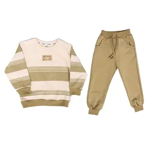 Quality Boys' Hoodie Jogger Sets Footer 2-thread 95% Cotton 5% Elastane Wholesale Prices