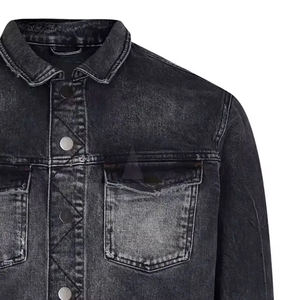Veste en jean pour homme de haute qualité, nouvelle mode streetwear, prix de gros, qualité supérieure, toucher doux - Product Image 4
