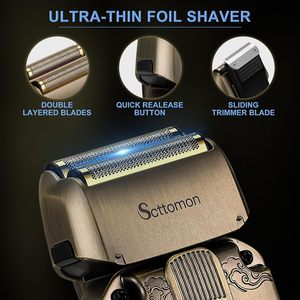 Máquina de Cortar Cabello Eléctrica Profesional para Hombre, Kit de Aseo, Acero Inoxidable, Inalámbrica, Bilingüe Francés - Product Image 5