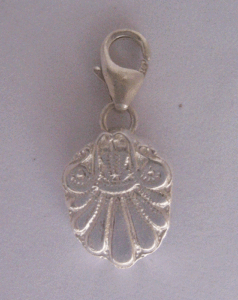 Colgantes de Aleación Plateados con Patrón Religioso y Baño de Oro, Personalizables con Cristales y Diamantes, Números y Dibujos Animados - Product Image 1