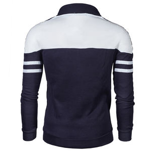 Chaquetas de béisbol universitarias de lana de gran tamaño para hombre, logotipo personalizado, bordado y parches, estilo de calle con estampado de hojaldre, venta al por mayor - Product Image 4