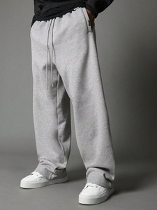 Pantalones Unisex de Estilo Holgado de Algodón, Pantalones Casuales de Calle, Tela Suave y Transpirable, Proveedor Mayorista, OEM, Hecho a Medida - Product Image 2