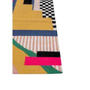 Alfombra de Lana Grande Zen & Zest, Rectangular 9x12, Estilo Clásico con Patrón Abstracto en Rojo y Naranja para Entrada - ADWP-13078 - Product Image 4