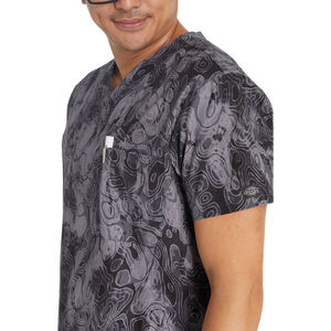 Conjuntos de uniformes de algodón de alta calidad para hombre, uniformes tonales con estampado topográfico, venta de liquidación, ropa de Hospital - Product Image 5
