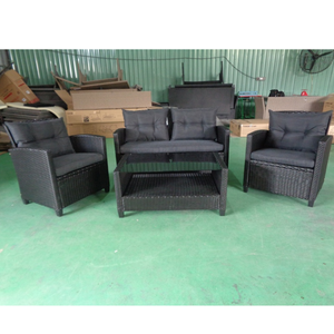 Langet 4 pièces ensemble canapé en osier Design moderne sécurité de haute qualité emballé dans la boîte en carton fabrication du Vietnam - Product Image 2