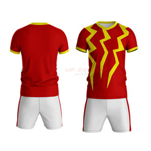 Ensemble d'uniformes de rugby de qualité supérieure, très extensible, respirant, sans couture, sublimation, 2 pièces, unisexe, adulte, très vendu - Product Image 6