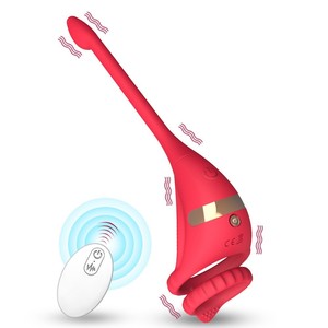 Ensemble de bagues vibrantes et de plug anal télécommandés Dragon Knight APP pour couples - Product Image 3