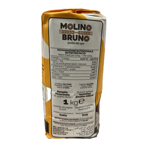 Farine de qualité supérieure Made in italy "Semoule" 1kg de farine de semoule de blé dur rémoulue idéale pour la pizza et le pain - Product Image 2