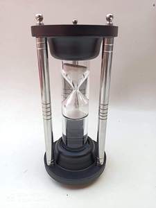 Ornements de décoration de sablier de temps Offre Spéciale compteur horaire en verre en métal créatif pour la décoration intérieure cadeau verre d'heure pour l'utilisation de bureau à domicile - Product Image 4